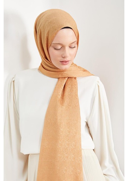 Altın Sarısı Elmas Abiye Şal modelleri