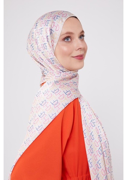 Krem Harf Desen Brand Şal fiyatları