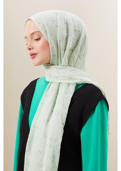 Mint Yeşili Gül Comfort Line Şal fiyatları