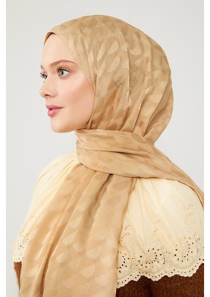 Gold Ay Desen Jakarlı Elegance Şal fiyatları