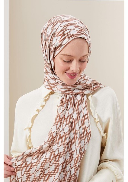 Kahverengi Bulut Comfort Line Şal