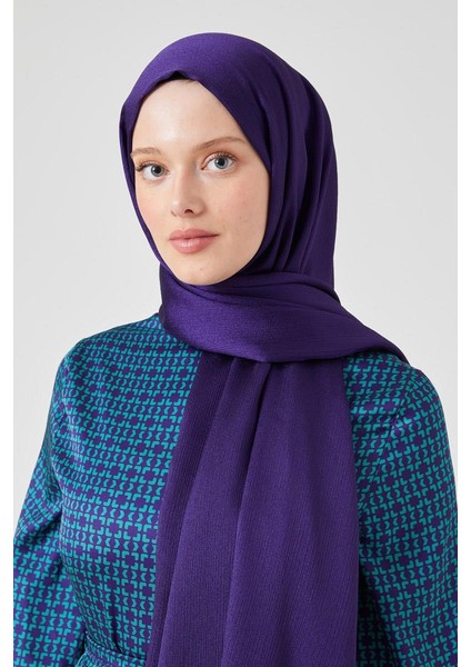 Mor Crystal Şal