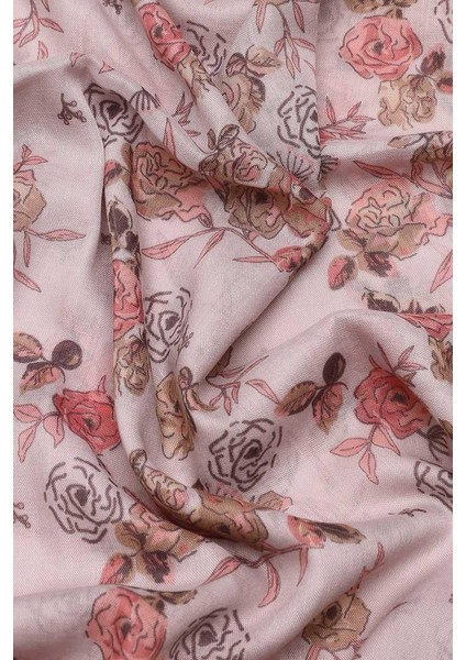 Yavruağzı Relax Rose Şal