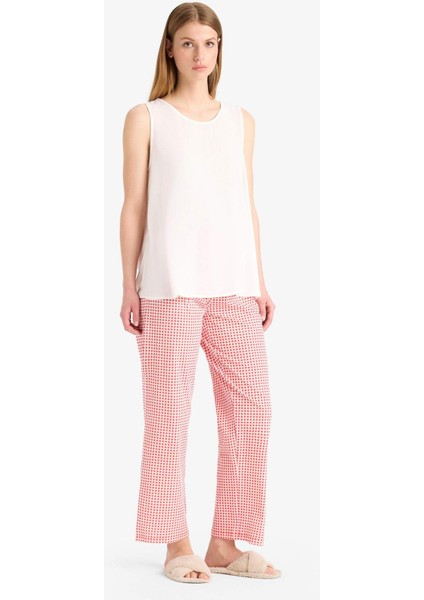 Yuvarlak Yaka Beyaz Plaj Üstü-Fall in Love D9762AX25SM fiyatları