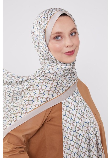 Bej Zincir Desen Brand Şal fiyatları