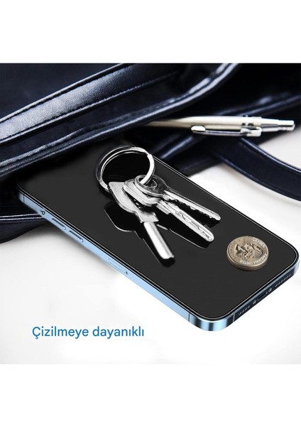 Iphone 13 Pro Max Uyumlu Kırılmaz Ekran Koruyucu Cam 3'lü Set