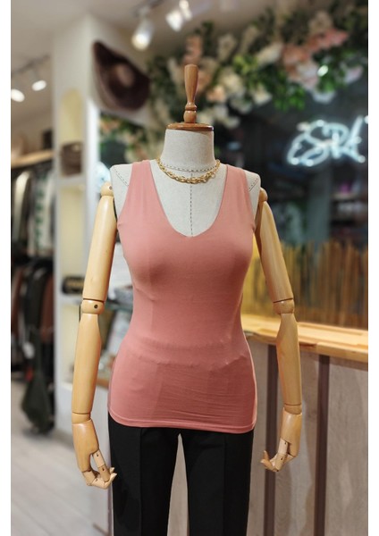 Penye V Yaka Atlet Pembe fiyatları
