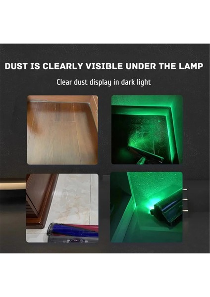 Elektrikli Süpürge Toz Göstergesi LED Lamba Gizli Tozu Temizleme Pet Saç Elektrikli Süpürge Aksesuarları B (Yurt Dışından)
