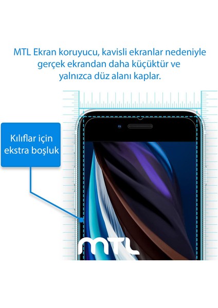 Iphone 7 Uyumlu Kırılmaz Ekran Koruyucu Cam 3'lü Set