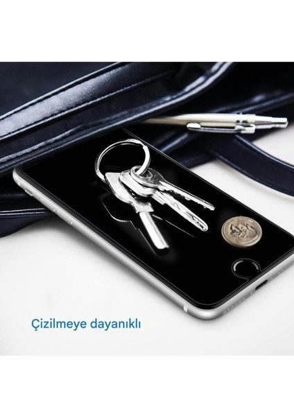 Iphone 7 Uyumlu Kırılmaz Ekran Koruyucu Cam 3'lü Set