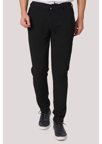 2025-K P1044 Damla Trend Jooger Pantolon Siyah