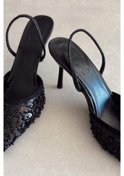 Fancy Siyah Sliletto