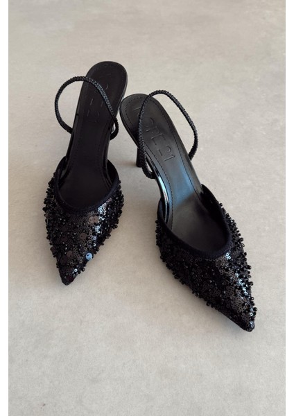 Fancy Siyah Sliletto
