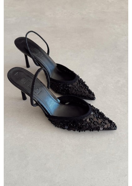 Fancy Siyah Sliletto