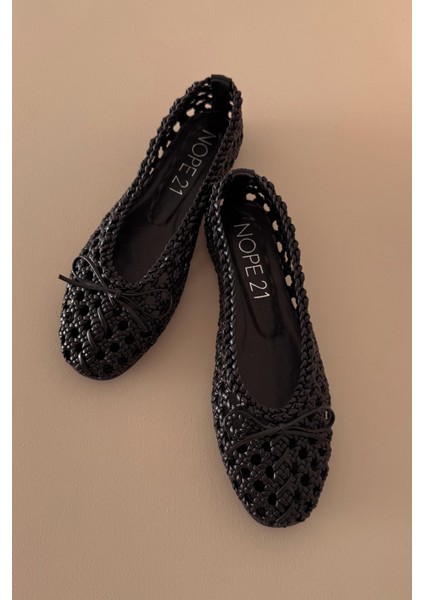 Crochet Siyah Hakiki Deri Babet modelleri