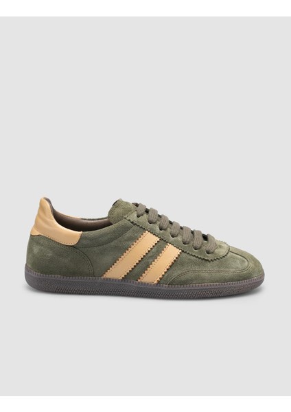Yeşil Süet Kadın Sneaker