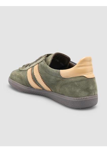 Yeşil Süet Kadın Sneaker