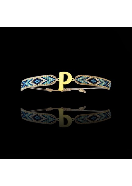 Altın Bileklik Model 4 Harf P G4B718 0.5 gr fiyatları