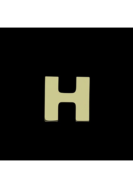 Altın Bileklik Model 8 Harf H G8B638 0.5 gr