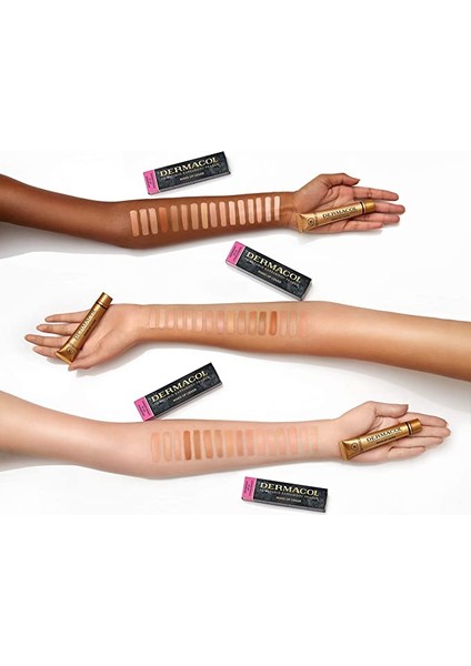 Make Up Fondöten 211 Uzun Süre Kalıcı, Su Geçirmez, Tam Kapatıcı Likit Fondöten Spf 30