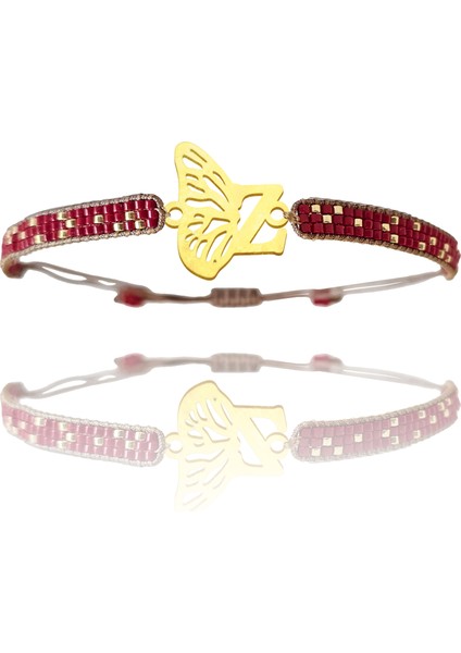 Altın Bileklik Model 5 Harf Z G5B365 0.5 gr