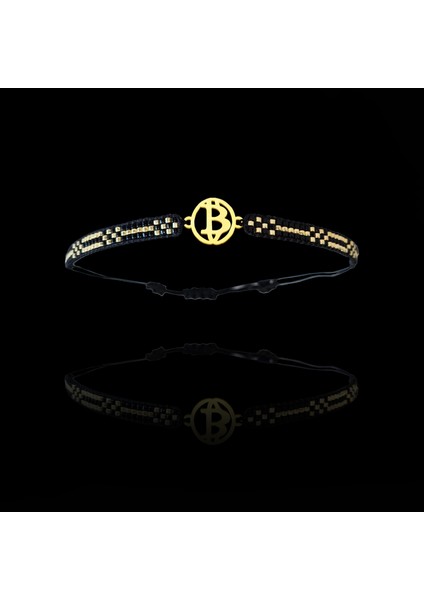 Altın Bileklik Model 7 Bitcoin G7B188 0.5 gr