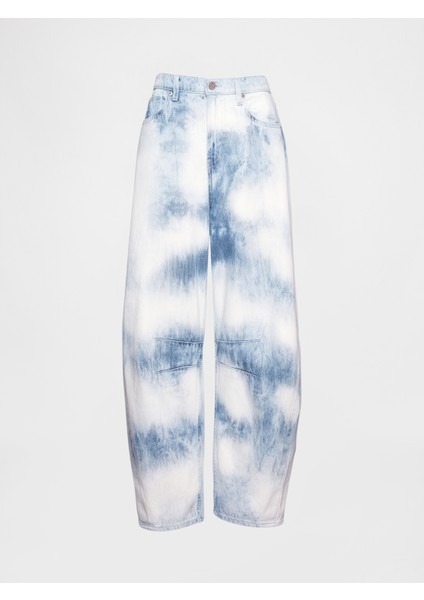 Kadın Mavi High Rise Ultrasoft Horseshoe Jean Pantolon fiyatları