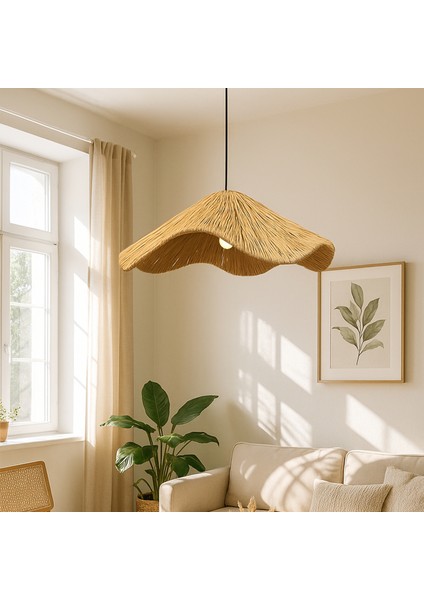 Natural Rafya Serisi Sarkıt 50 cm 242026