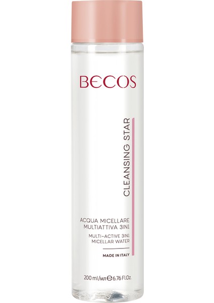 Cleansing Star 3 Etkili Micellar Makyaj Temizleme Suyu