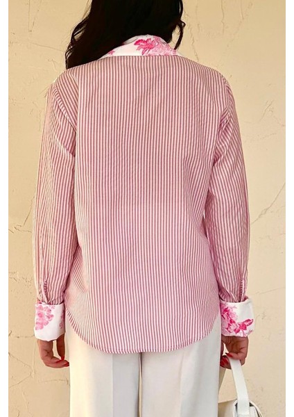 Pembe Garnili Gömlek fırsatları