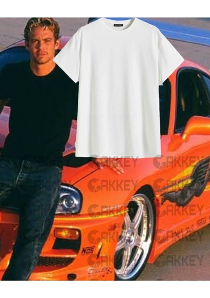 Hızlı ve Öfkeli Toyota Supra Mk4 Baskılı Oversize T-Shirt fiyatları