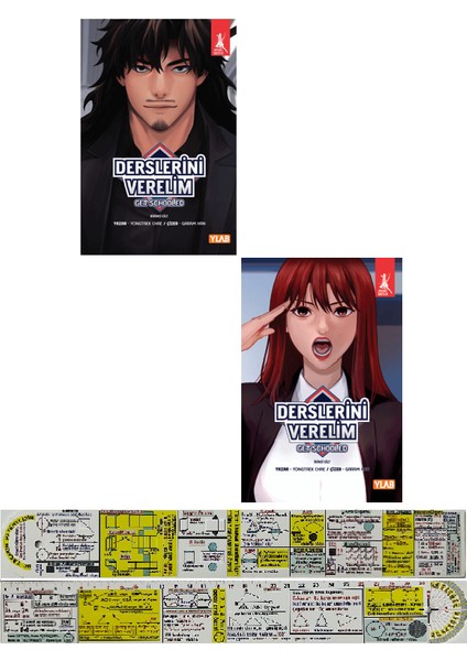 Derslerini Verelim 2 Cilt Webtoon Seti + Mat. Öğreten Cetvel