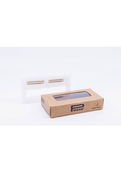 Toscanello Backwoods Ağızlık Naturel - Altın Rengi Şerit 2397