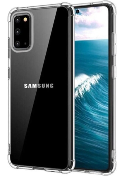 Samsung Galaxy A31 Uyumlu Şeffaf Kılıf - Dünya'nın En Kalitelisi -Darbe Emici Kenar Silikon Kapak