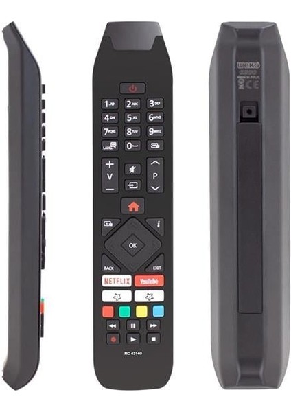 Vestel Rc 43140 H0297a Netflix-Youtube Tuşlu Tv Kumandası