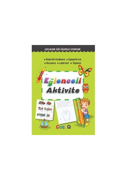 Eğlenceli Aktivite Tekli Kitap