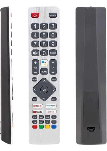 Sharp Sh-V1 Netflix-Youtube-Google Play-Prime Video Ses Komutlu Lcd-Led Tv Kumanda