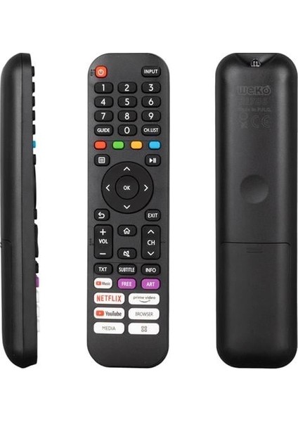 Awox EN2J30H Netflix-Youtube-Prime Video Tuşlu Android LCD LED Tv Kumanda