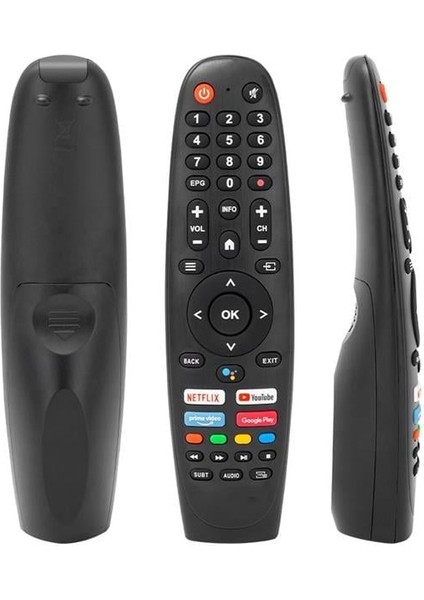 Onvo OV50F900-OV55F900 - Dijitsu - Saba - Profilo Netflix-Youtube-Prime Video-Google Play Tuşlu Ses Komutlu LCD LED Tv Kumandası