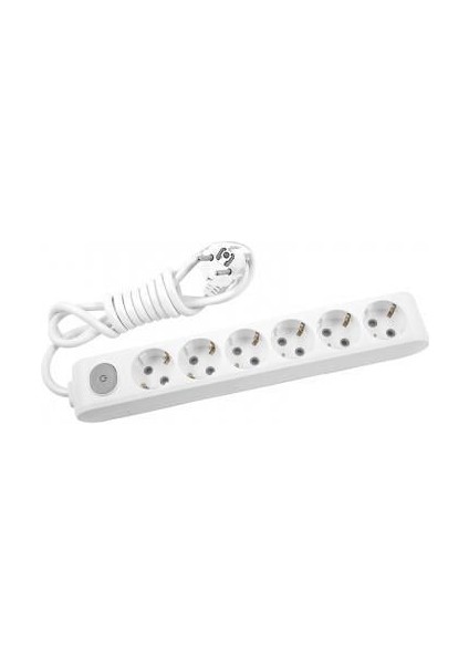 Viko Multilet 6 Lı Anahtarlı 3 Metre Kablolu Grup Priz