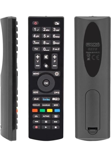 Tivibu Hd - Ip Tv Uydu Alıcı Kumandası