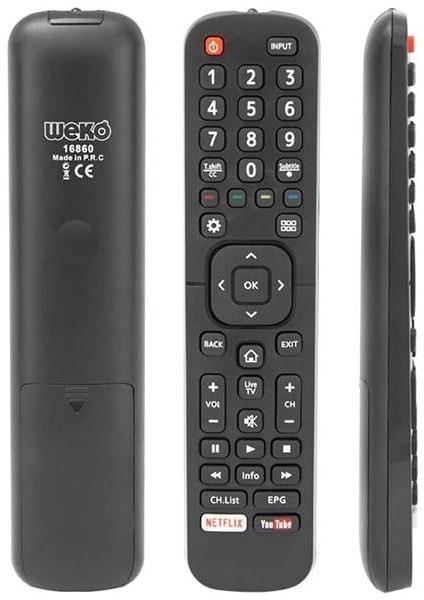 Hisense Netflix-Youtube Tuşlu LCD LED Tv Kumandası