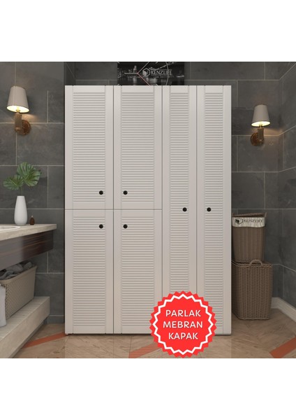 Kenzlife Membran Çamaşır Kurutma Makinesi Dolabı Yaromira Byzbyz Mod2 180*120*64 Mebran Kapak Suntalam Gövde