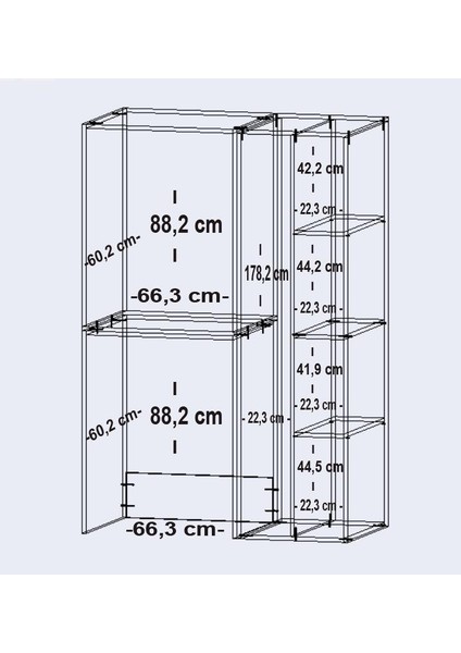 Kenzlife Membran Çamaşır Kurutma Makinesi Dolabı Yaromira Syhbyz Panjur 180*120*64 Mebran Kapak Mdf Gövde fırsatları