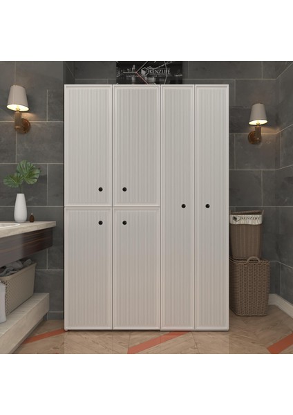 Kenzlife Membran Çamaşır Kurutma Makinesi Dolabı Yaromira Byzbyz Inceince 180*120*64 Mebran Kapak Mdf Gövde