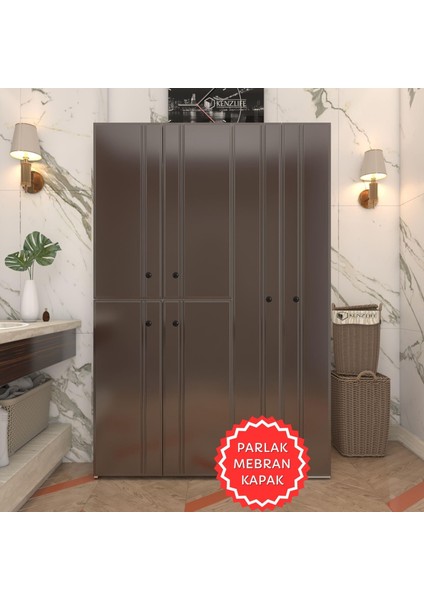 Kenzlife Membran Çamaşır Kurutma Makinesi Dolabı Yaromira Khvbyz Sadelim 180*120*64 Mebran Kapak Suntalam Gövde