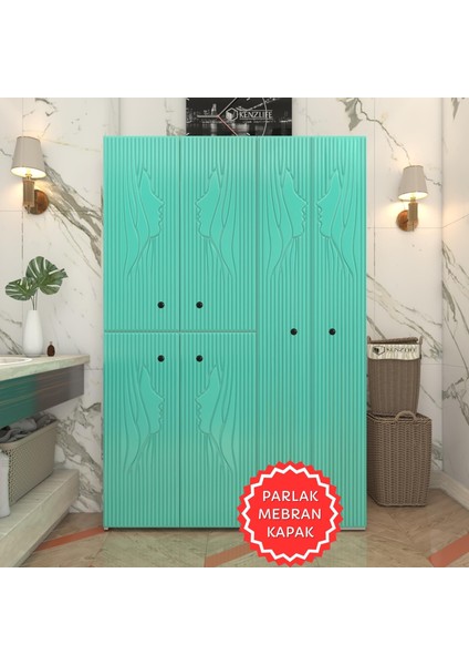 Kenzlife Membran Çamaşır Kurutma Makinesi Dolabı Yaromira Trkbyz Yüzyüze 180*120*64 Mebran Kapak Suntalam Gövde