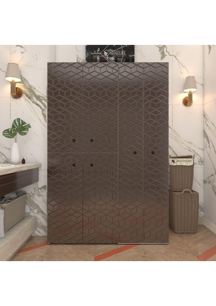 Kenzlife Membran Çamaşır Kurutma Makinesi Dolabı Yaromira Khvbyz Küpşeker 180*120*64 Mebran Kapak Mdf Gövde