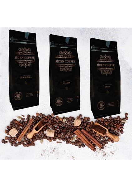 Jiden Uganda Filtre Kahve (Öğütülmüş) 1000 gr modelleri