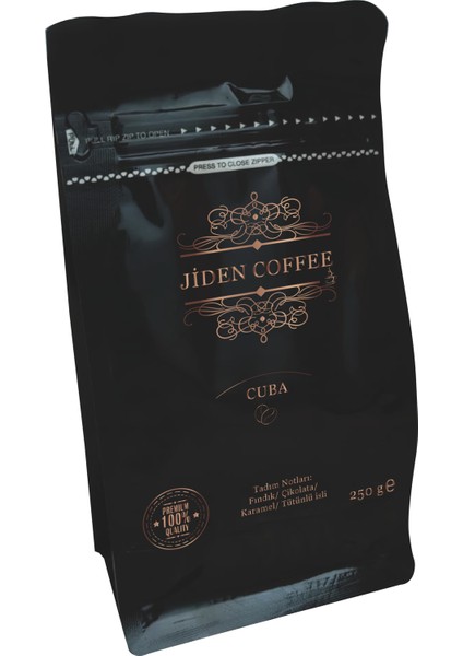 Jiden Cuba Filtre Kahve (Öğütülmüş) 250 gr